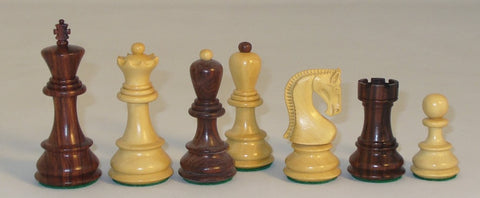 3.75" Fischer Design Rosewood Chess Pieces