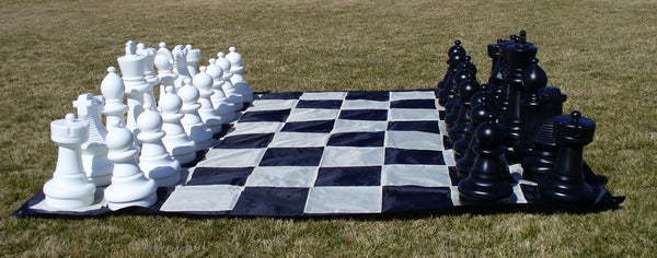 Giant Outdoor Chess Set with 25
