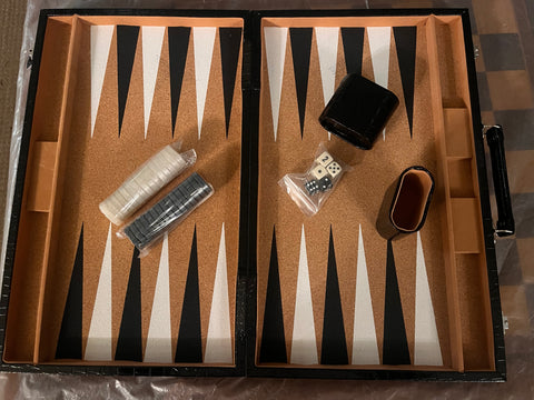 15” Cork Backgammon Set