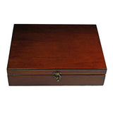 Old World Wooden Box with Brass Latch