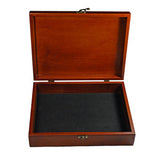Old World Wooden Box with Brass Latch