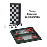 9.75" 3-in-1 Combination Game Set -Travel Size