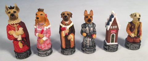 Cats Vs. Dogs Chess Pieces