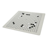 Travel Go Set with Full-Size 19.75 inch Silicone GO Board & 6.2mm Stones