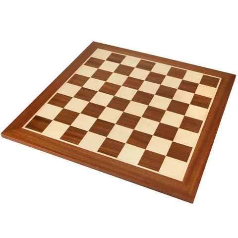 2 1/4" Mahogany and Maple Chessboard