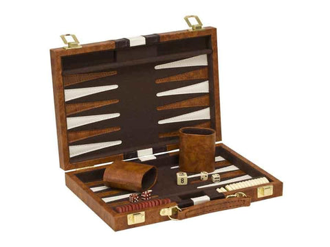 12" Vinyl Backgammon set