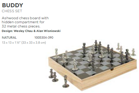 11 Classic Folding Chess Set - Walnut Wood Board – Chess Forum